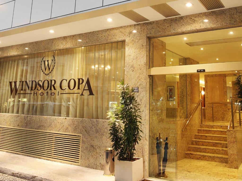 Fachada do Windsor Copa Hotel